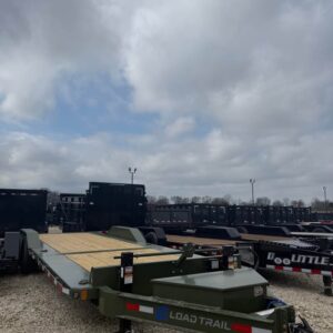 Load Trail 102 x 24 Split Tilt Equipment Trailer - SKU 380536