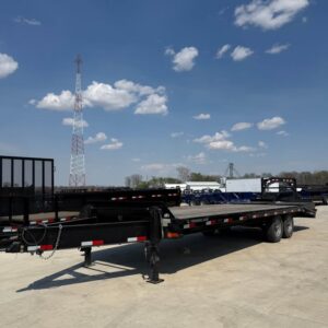 Pre-Owned GatorMade 102" x 25' Bumper Pull Flatbed Trailer - SKU 003374
