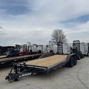 Lamar 102 x 20 Fender Equipment Trailer - SKU 151303