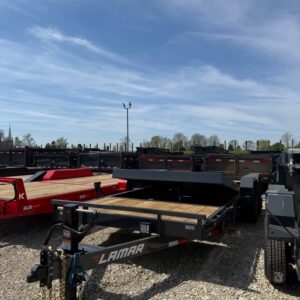 Lamar 83 x 20 Split Tilt Equipment Trailer - SKU 153040