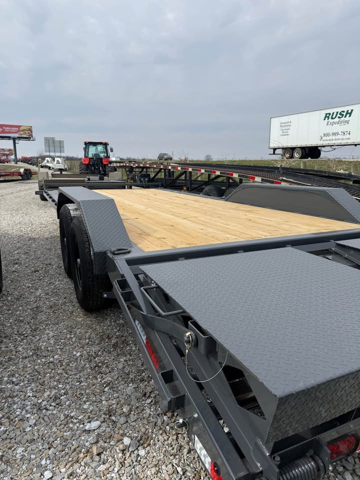 Lamar 102 x 22 Fender Equipment Trailer - SKU 152785 - Image 3