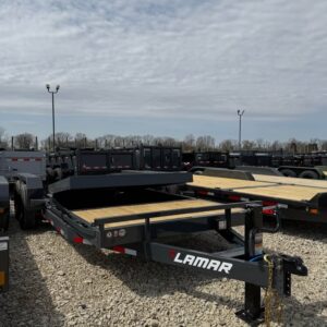 Lamar 83 x 20 Split Tilt Equipment Trailer - SKU 153042