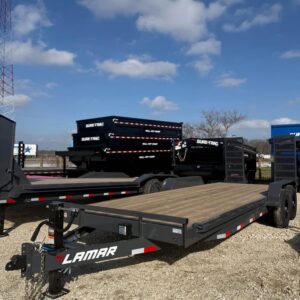 Lamar 83 x 22 Fender Equipment Trailer - SKU 151504