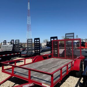 Pre-Owned Lone Wolf 77" x 12' Utility Trailer - SKU 078039