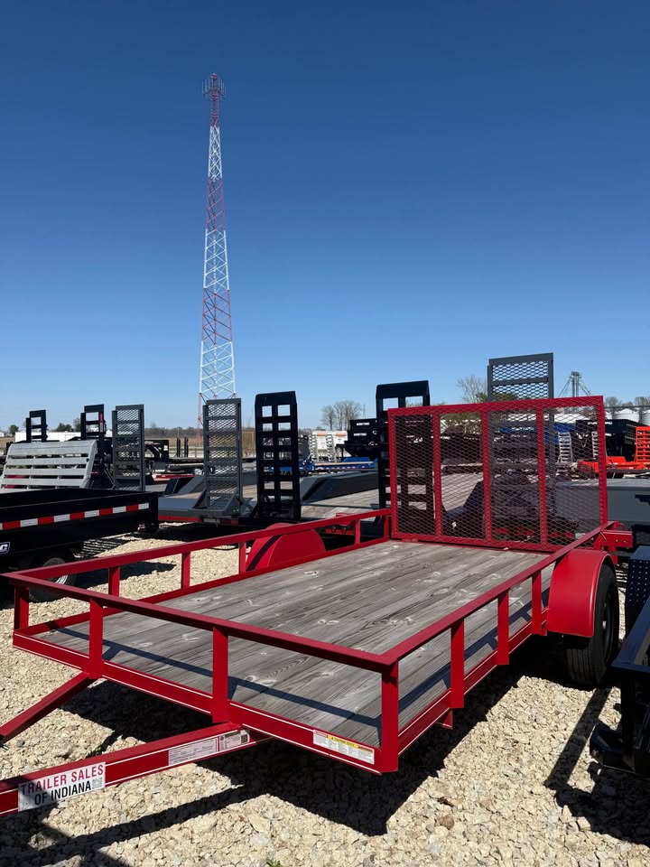 Pre-Owned Lone Wolf 77" x 12' Utility Trailer - SKU 078039