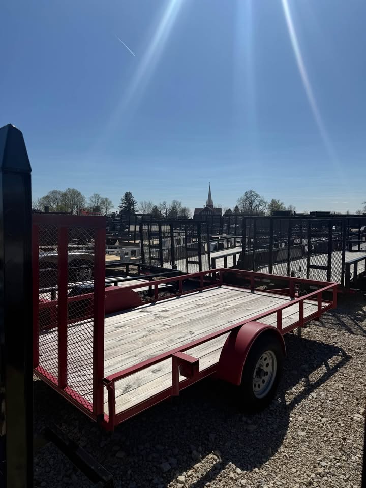 Pre-Owned Lone Wolf 77" x 12' Utility Trailer - SKU 078039 - Image 5