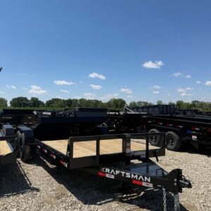 Kraftsman 83 x 22 Split Tilt Equipment Trailer - SKU 004561