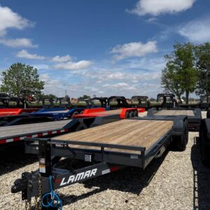 Lamar 83 x 20 Fender Equipment Trailer - SKU 153114