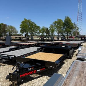 MAXX-D 102 x 24 Split Tilt Equipment Trailer - SKU 143110