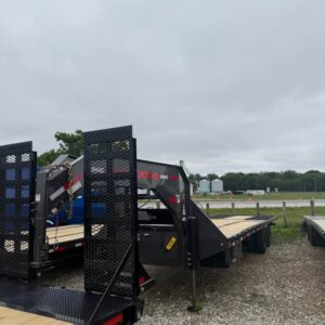 MAXX-D 102 x 32 Gooseneck Flatbed Trailer - SKU 143983