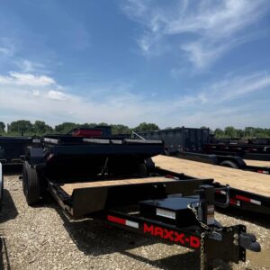 MAXX-D 83 x 20 Split Tilt Equipment Trailer - SKU 142645