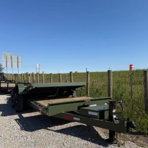 MAXX-D 83 x 20 Split Tilt Equipment Trailer - SKU 142710