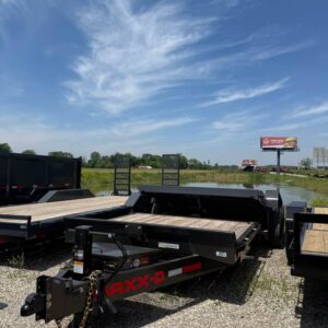 MAXX-D 83 x 22 Split Tilt Equipment Trailer - SKU 140846