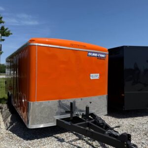 Sure Trac 102 x 20 Enclosed Cargo Trailer Loaded with Landscape Package - SKU 482005