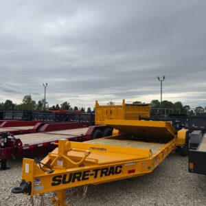 Sure Trac 82 x 22 Split Tilt Equipment Trailer - SKU 489955