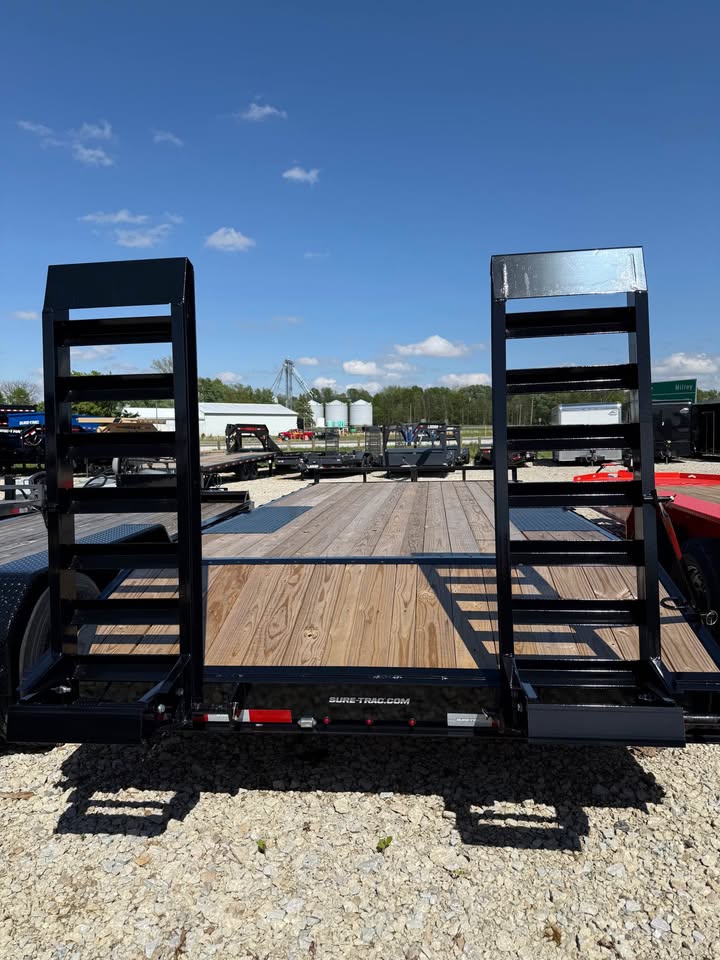 Sure Trac 102 x 20 Bumper Pull Flatbed Trailer - SKU 492442 - Image 4