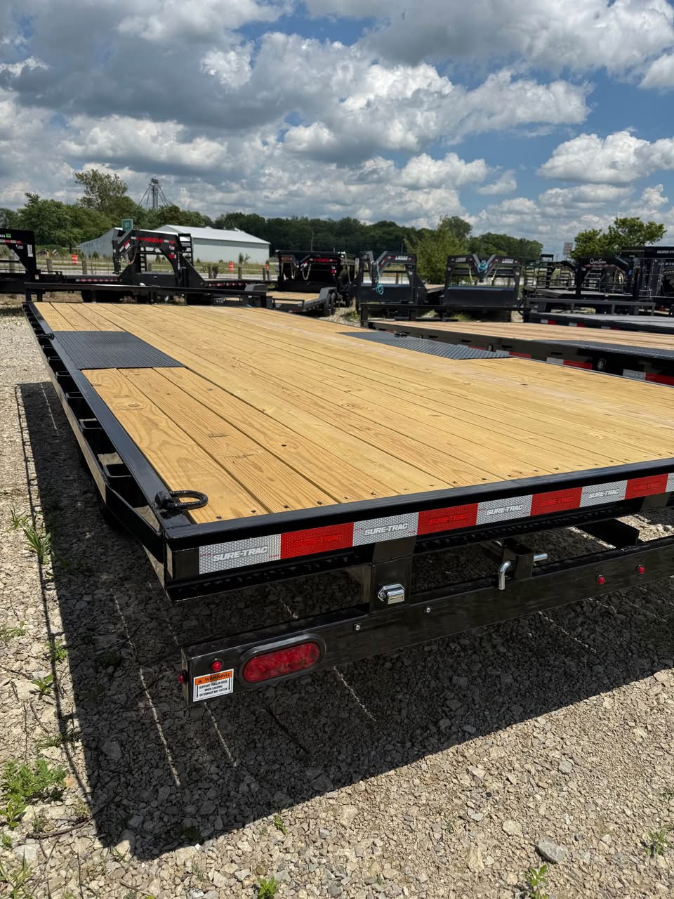 Sure Trac 102 x 20 Bumper Pull Flatbed Trailer - SKU 494258 - Image 3