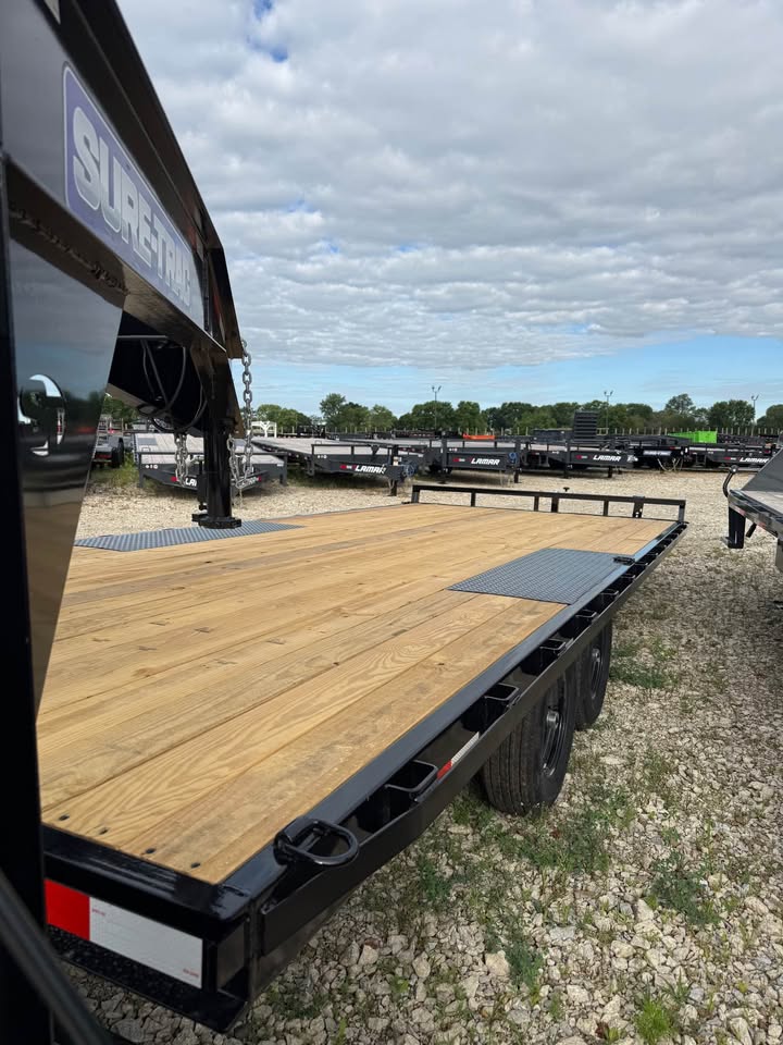 Sure Trac 102 x 20 Bumper Pull Flatbed Trailer - SKU 495131 - Image 4