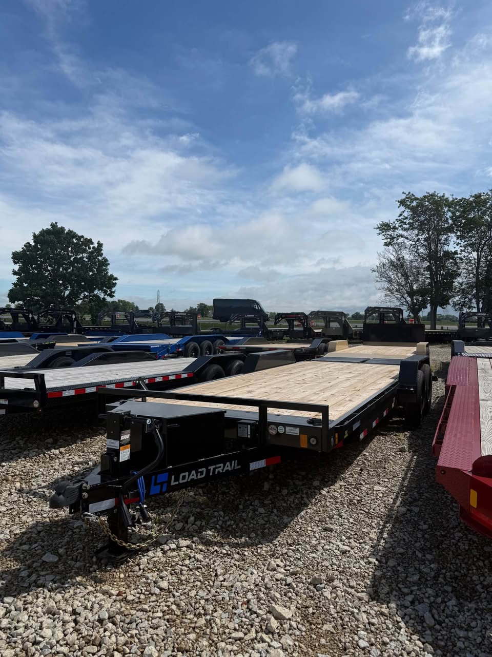 Load Trail 83 x 22 Car Trailer - SKU 008607 - Image 2