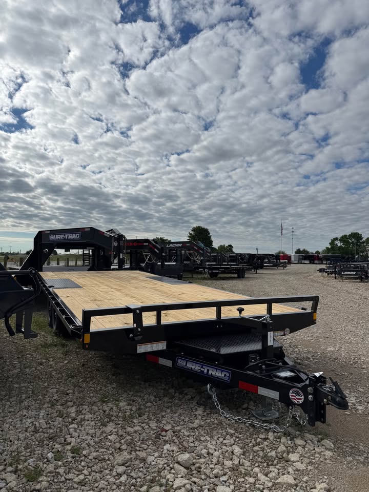 Sure Trac 102 x 20 Bumper Pull Flatbed Trailer - SKU 495131 - Image 2
