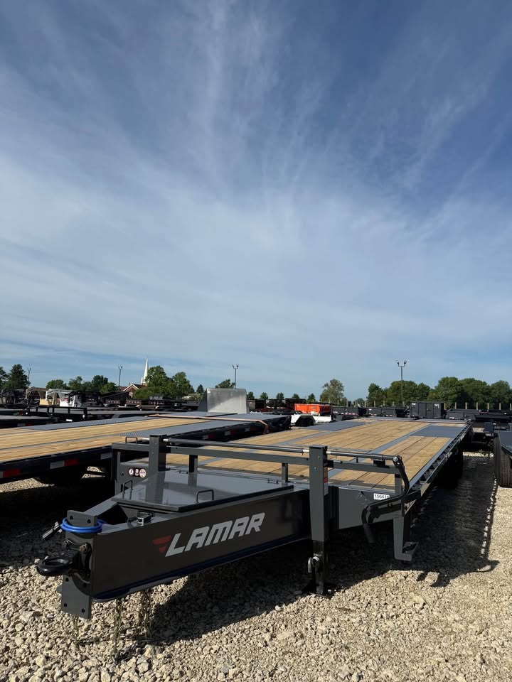 Lamar 102 x 32 Bumper Pull Flatbed Trailer - SKU 156418 - Image 2