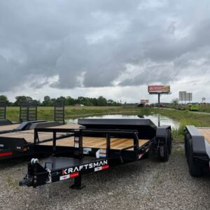 Kraftsman 83 x 20 Split Tilt Equipment Trailer - SKU 004233