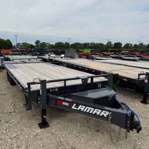 Lamar 102 x 24 Bumper Pull Flatbed Trailer - SKU 149532