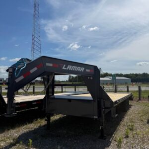 Lamar 102 x 25 Gooseneck Flatbed Trailer - SKU 156419