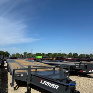Lamar 102 x 32 Bumper Pull Flatbed Trailer - SKU 156418