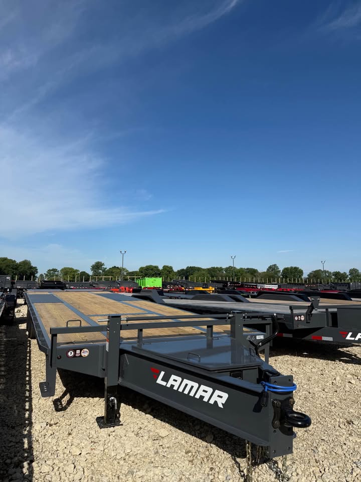 Lamar 102 x 32 Bumper Pull Flatbed Trailer - SKU 156418