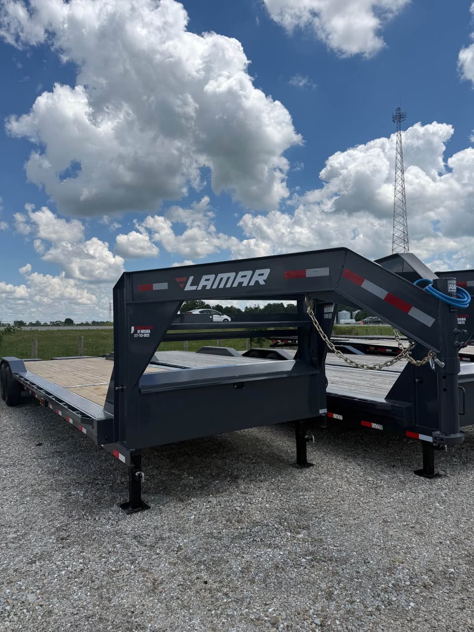 Lamar 102 x 32 Fender Equipment Trailer - SKU 156169