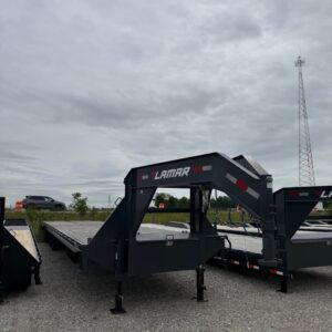 Pre-Owned Lamar 102" x 40' Gooseneck Flatbed Trailer - SKU 126770