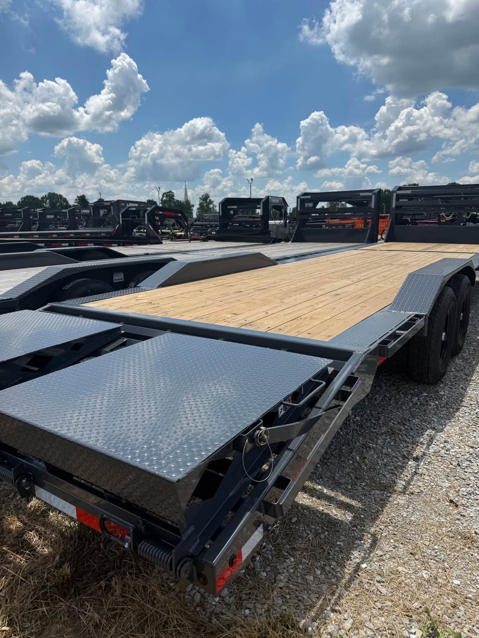 Lamar 102 x 32 Fender Equipment Trailer - SKU 156169 - Image 3