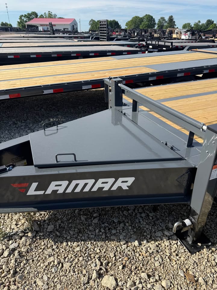 Lamar 102 x 32 Bumper Pull Flatbed Trailer - SKU 156418 - Image 7