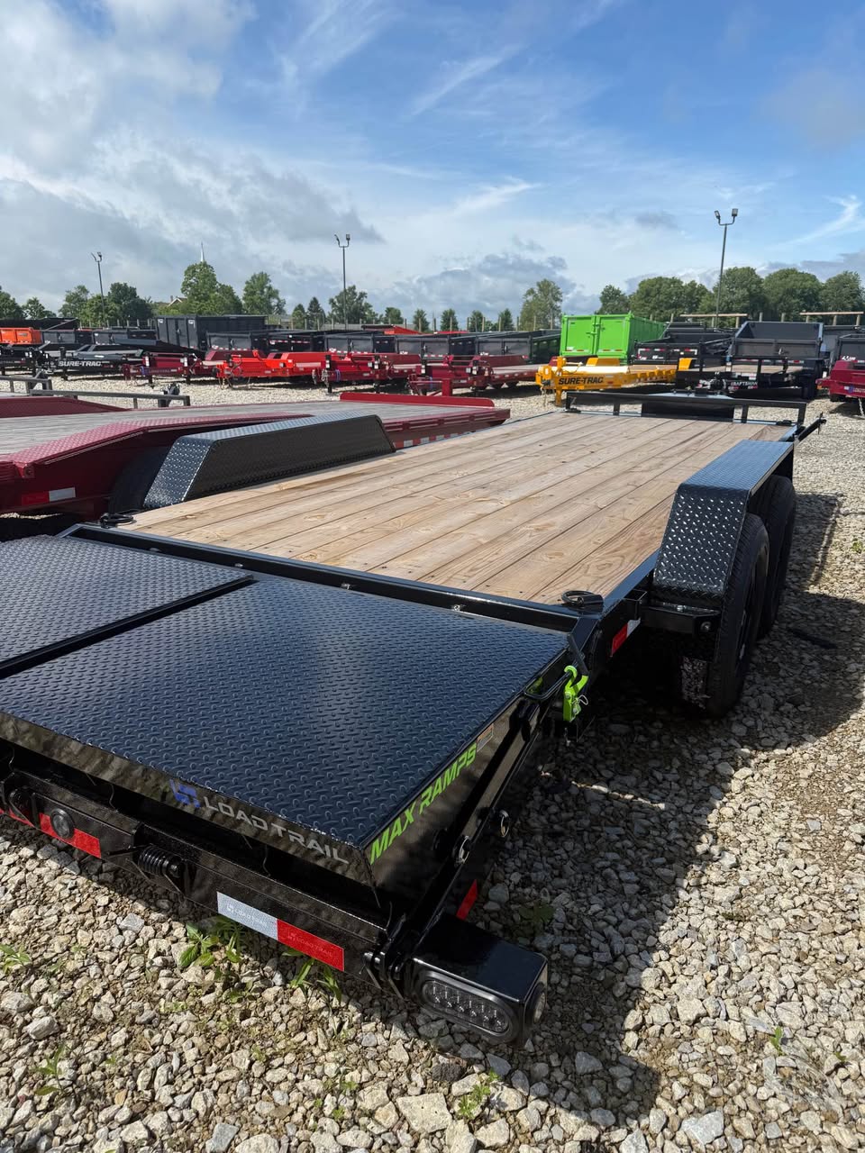 Load Trail 83 x 22 Car Trailer - SKU 008607 - Image 4