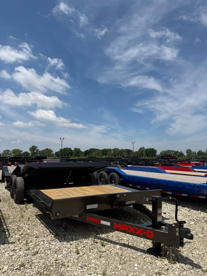 MAXX-D 102 x 22 Split Tilt Equipment Trailer - SKU 144507