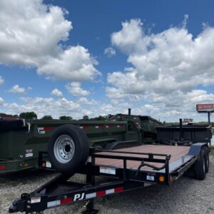 Pre-Owned PJ 102 x 20 Fender Equipment Trailer - SKU 059503