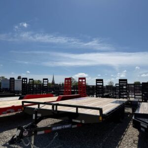 Sure Trac 102 x 20 Bumper Pull Flatbed Trailer - SKU 492442