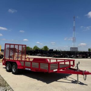 Pre-Owned Sure Trac 82" x 16' Utility Trailer - SKU 421969