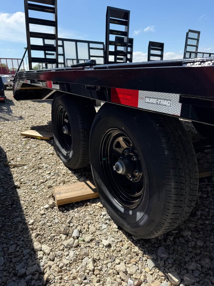 Sure Trac 102 x 20 Bumper Pull Flatbed Trailer - SKU 492442 - Image 7