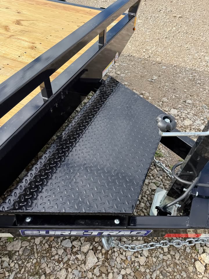 Sure Trac 102 x 20 Bumper Pull Flatbed Trailer - SKU 495131 - Image 5