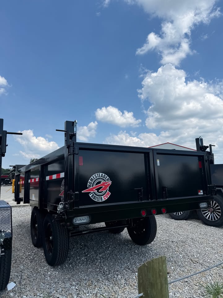 Homesteader 72 x 12 ft Dump Trailer - SKU 153192 - Image 2