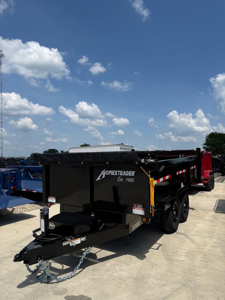 Homesteader 72 x 12 ft Dump Trailer - SKU 153193 - Image 2
