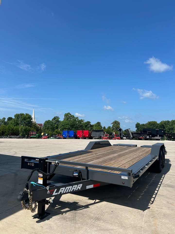 Lamar 102 in x 22 ft Fender Equipment Trailer - SKU 155619 - Image 2