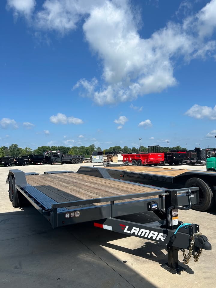Lamar 102 in x 22 ft Fender Equipment Trailer - SKU 155619