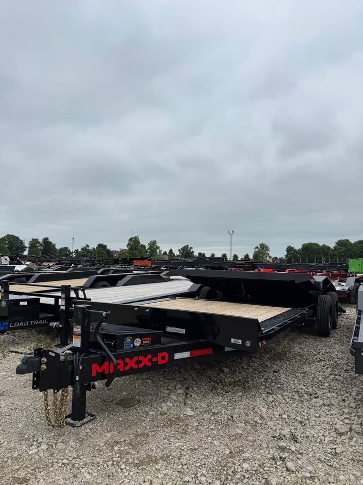 MAXX-D 102 x 24 Split Tilt Equipment Trailer - SKU 144355