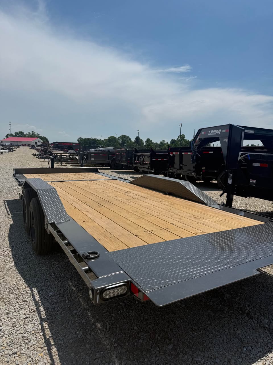 MAXX-D 102 x 22 Split Tilt Equipment Trailer - SKU 145842 - Image 2
