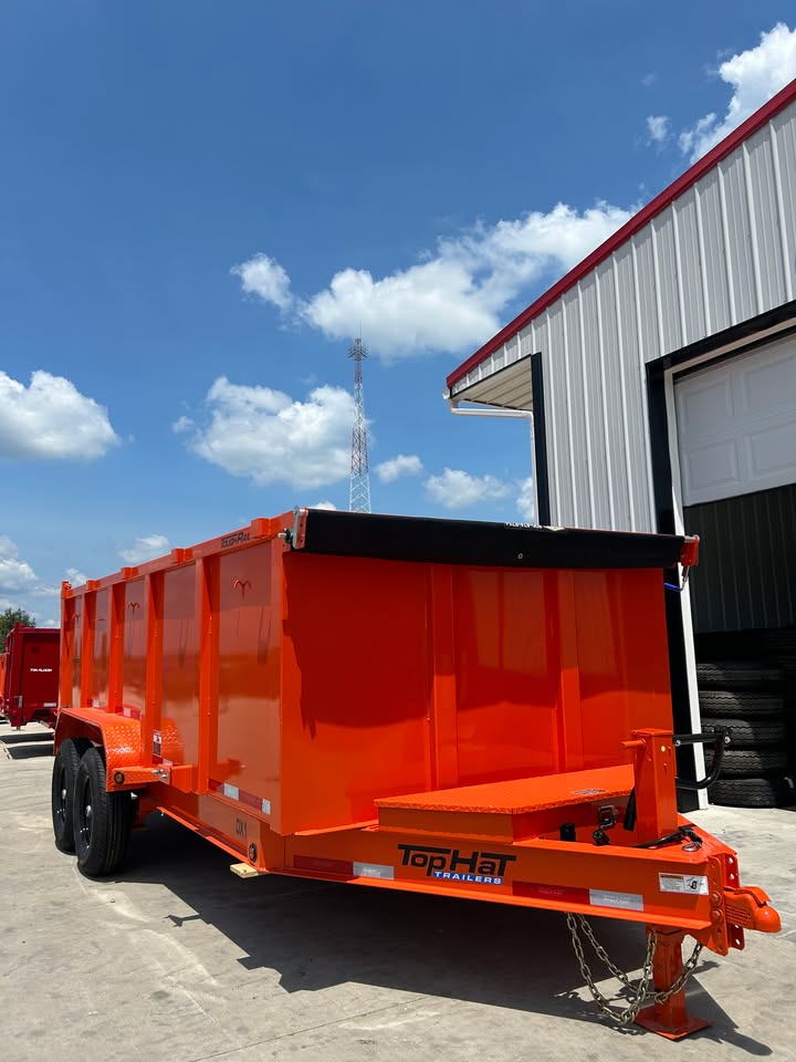 Top Hat 83 in x 16 ft Dump Trailer - SKU 264144