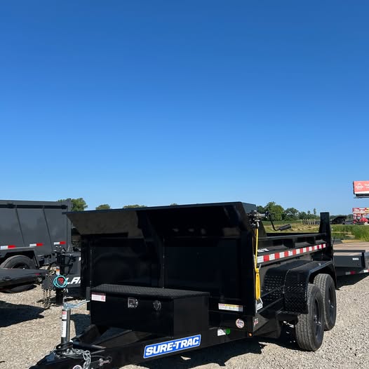 Sure Trac 72 x 10 Dump Trailer - SKU 490850 - Image 2