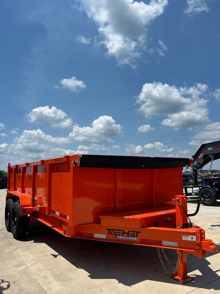Top Hat 83 in x 16 ft Dump Trailer - SKU 264146